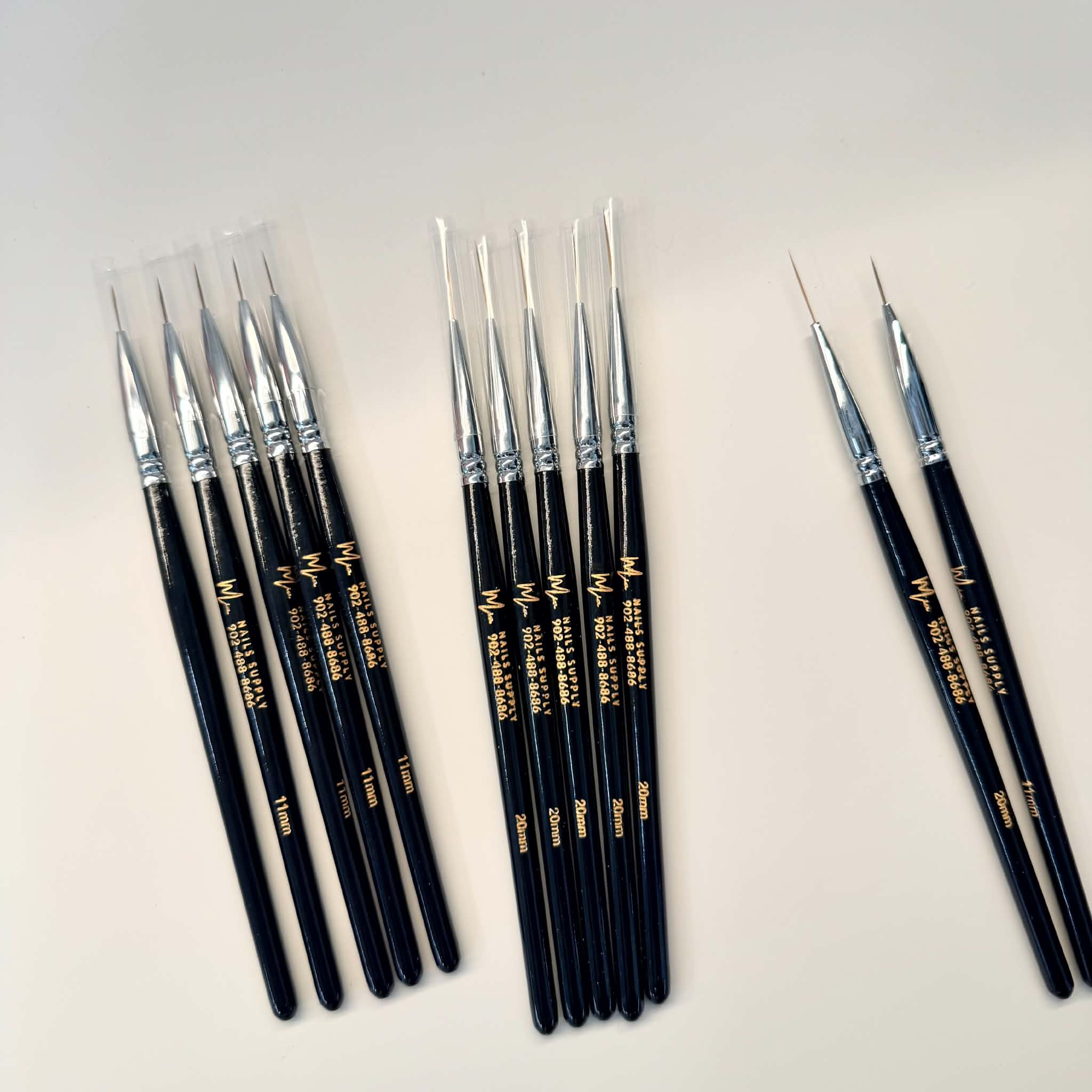 Signature Nail Art Brush Set /2pcs