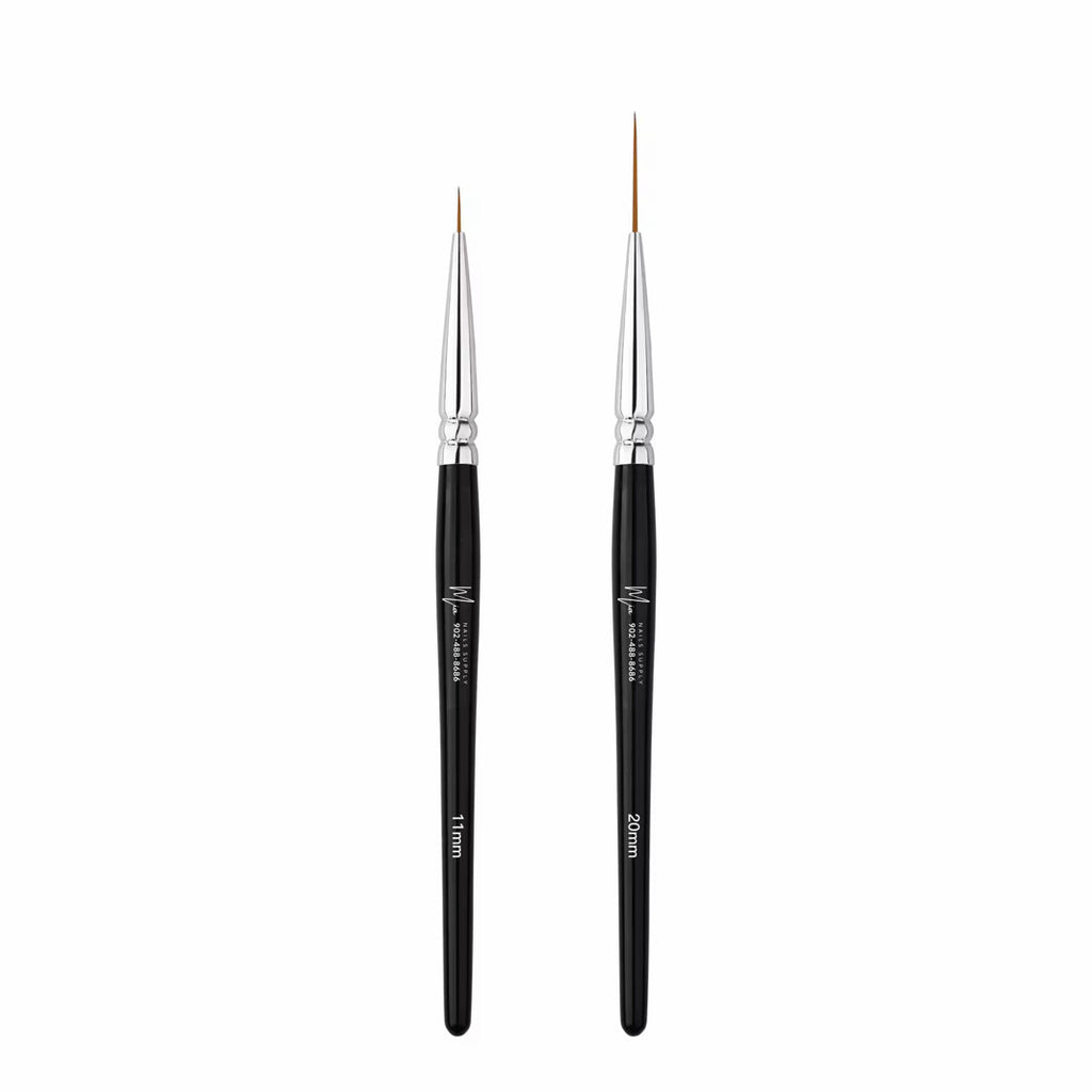 Signature Nail Art Brush Set /2pcs