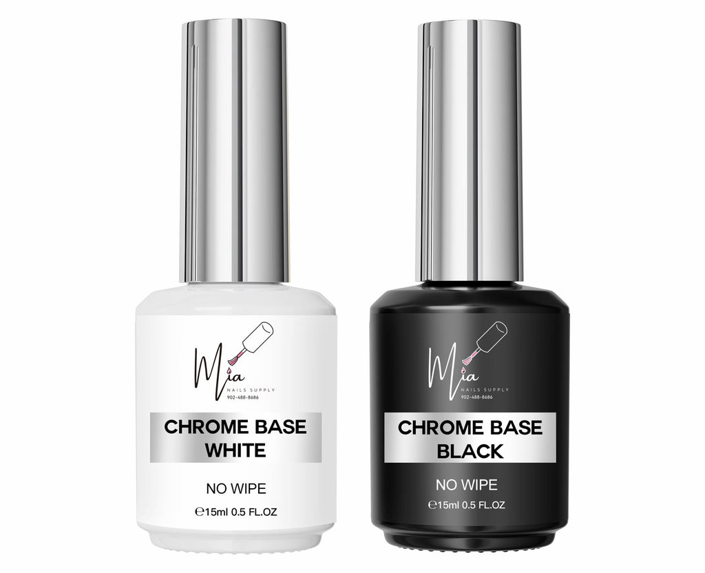CHROME BASE GEL – PERFECT FOUNDATION FOR MIRROR EFFECT