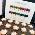 20-Color Mirror Chrome Powder Set