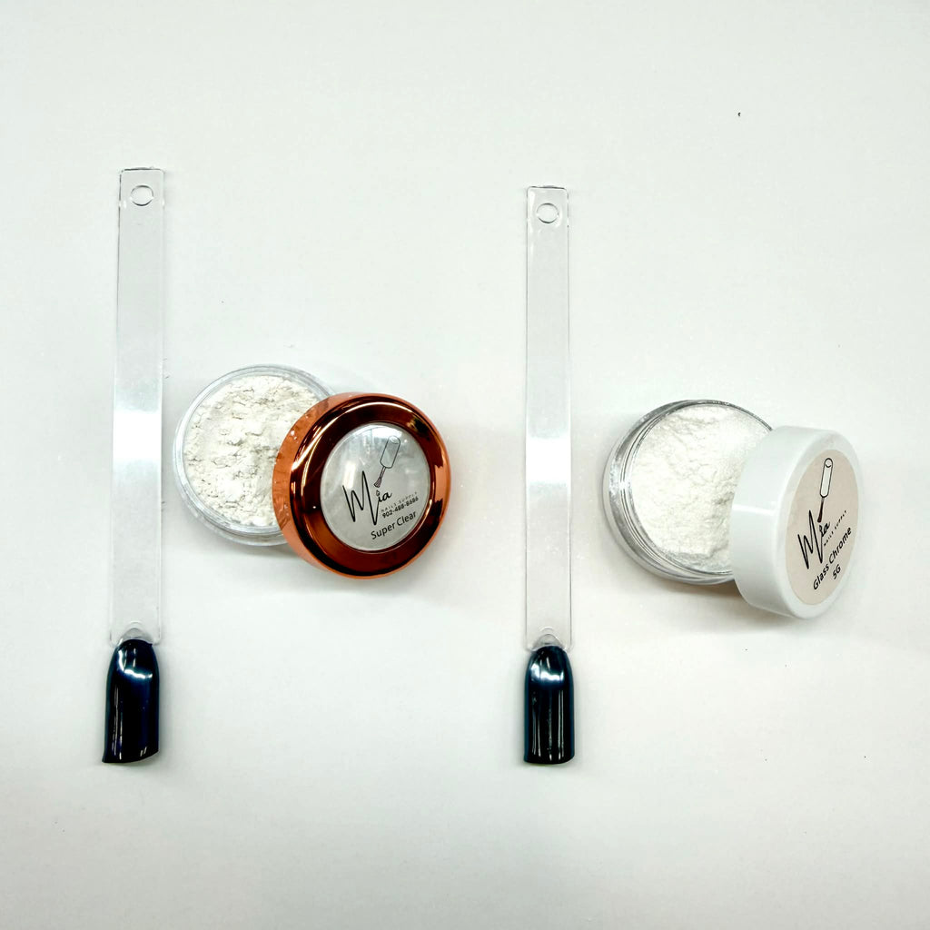 Mia Super Clear Chrome Powder – Ultimate Glass Shine